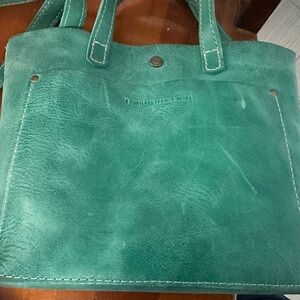 Portland Leather Goods mini crossbody tote-REEF